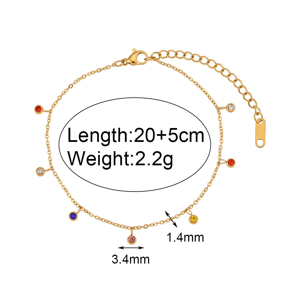 Sapphire Anklet