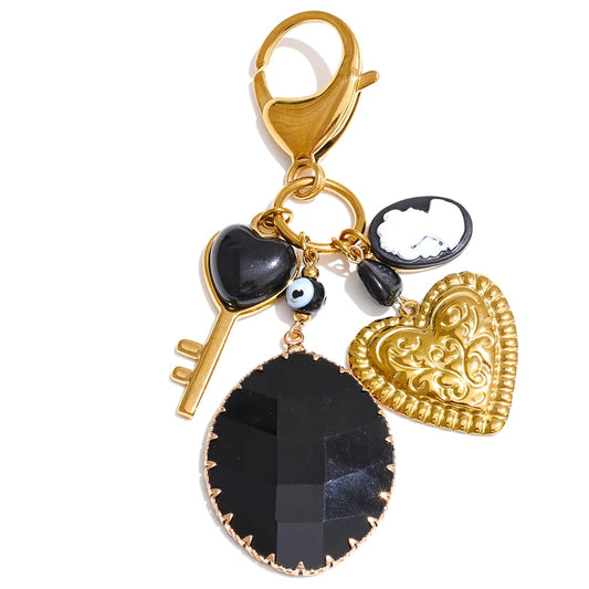 Harmony Heart Keychain
