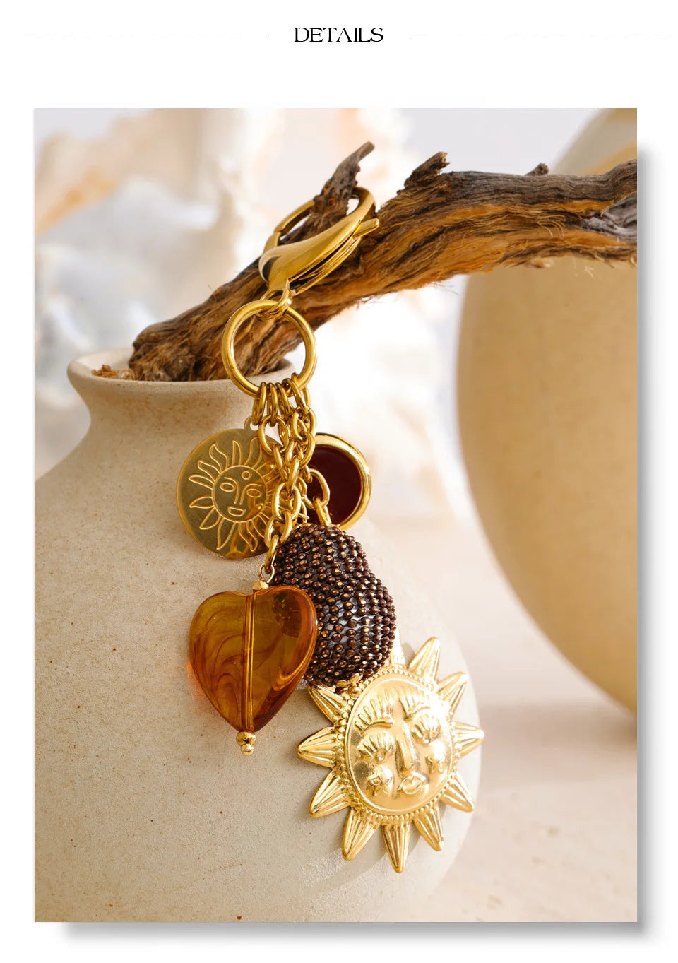 Aura Portrait Keychain