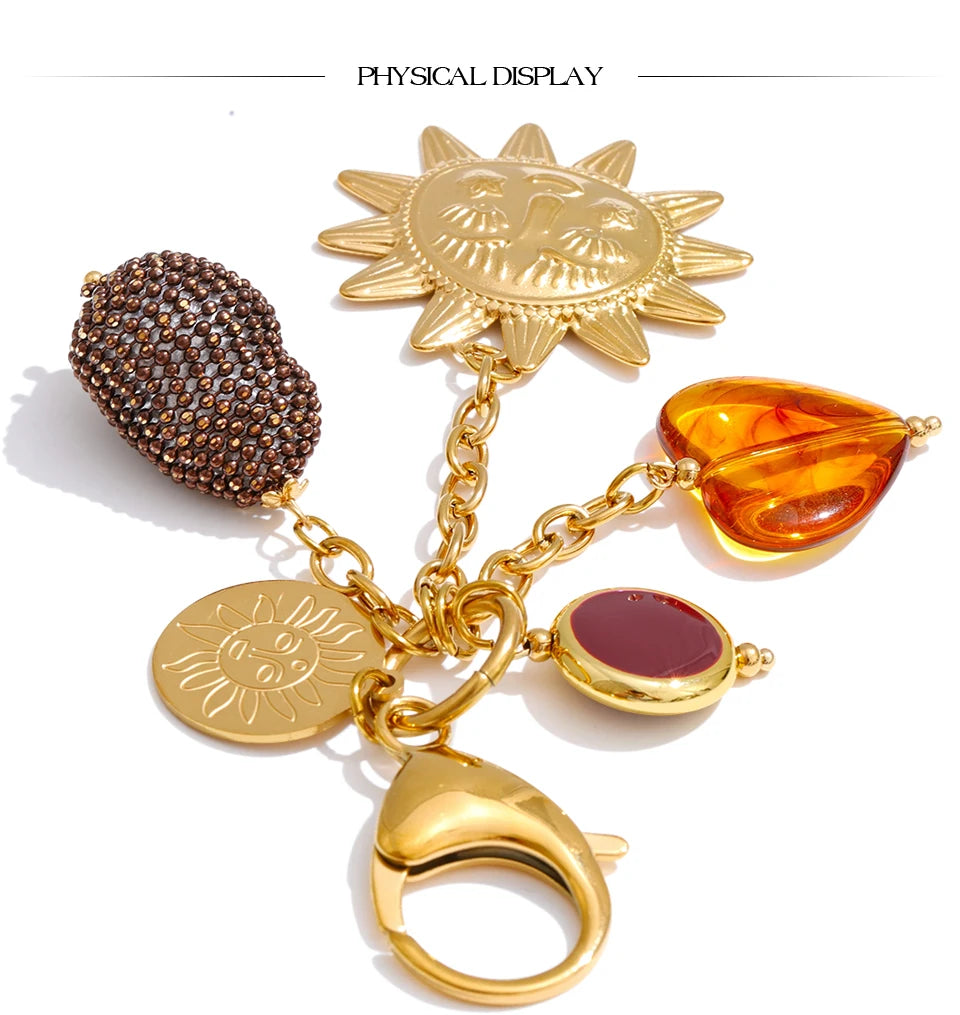 Aura Portrait Keychain