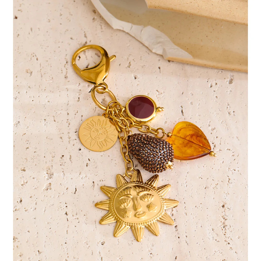 Aura Portrait Keychain