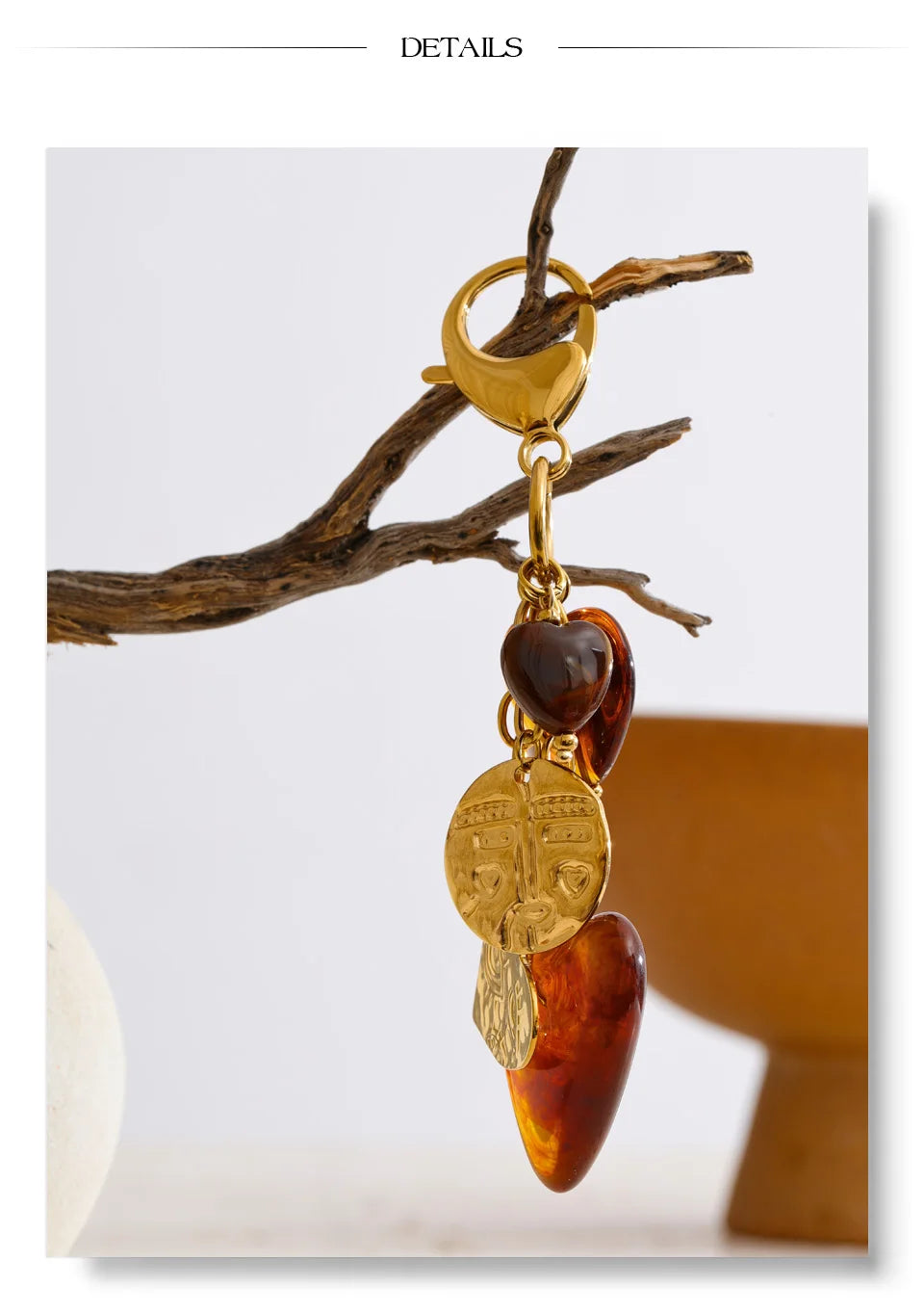 Midnight Spark Keychain