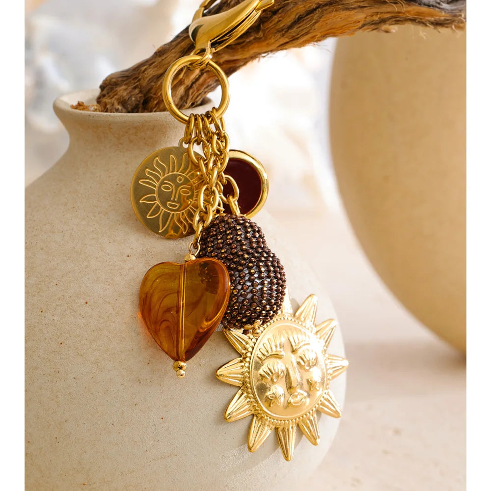 Aura Portrait Keychain