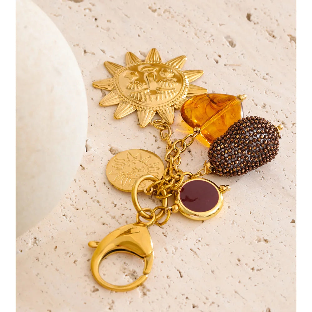 Aura Portrait Keychain