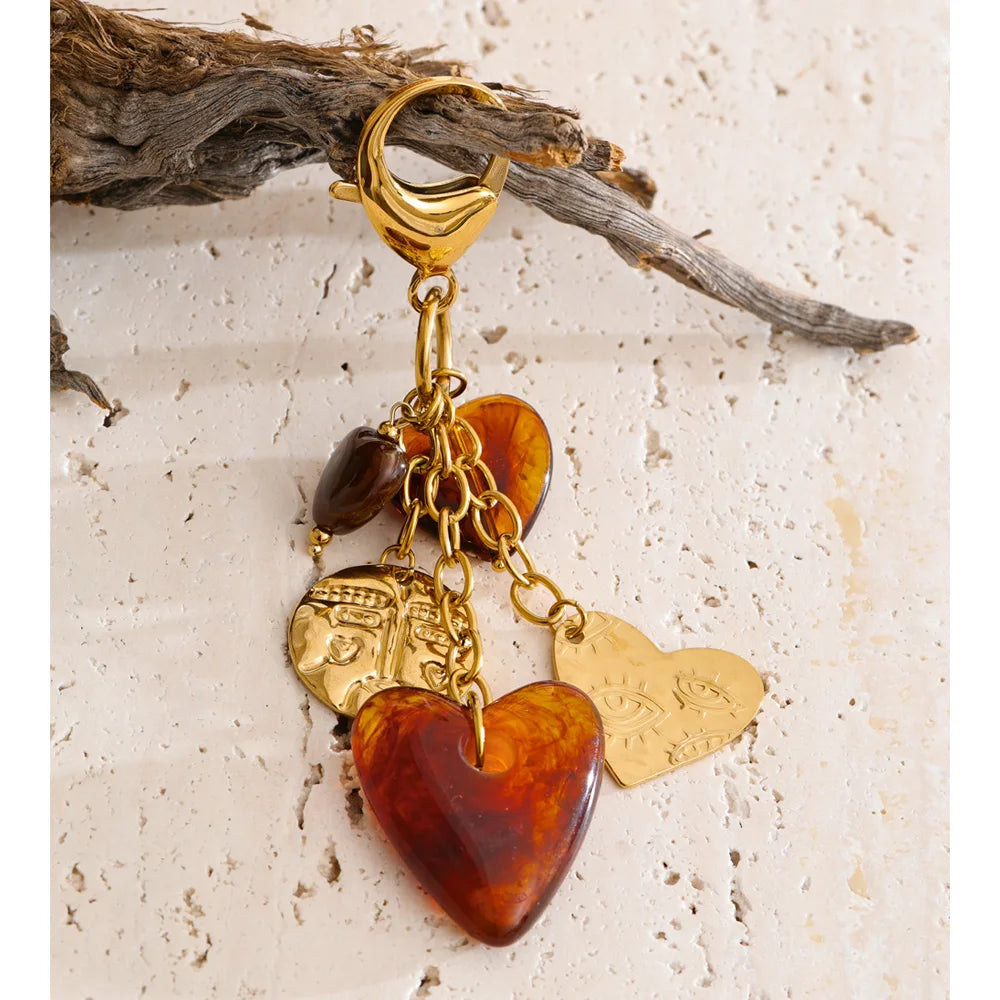 Midnight Spark Keychain