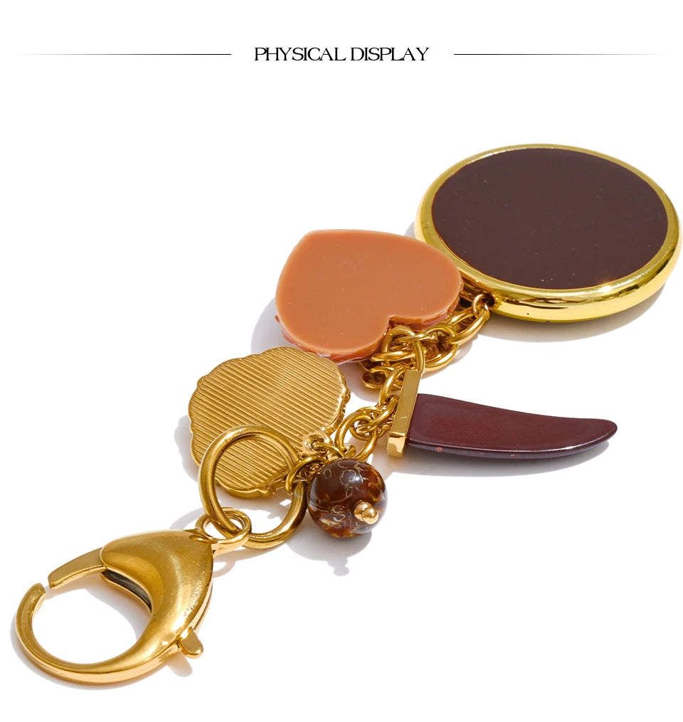 Serenity Charm Keychain