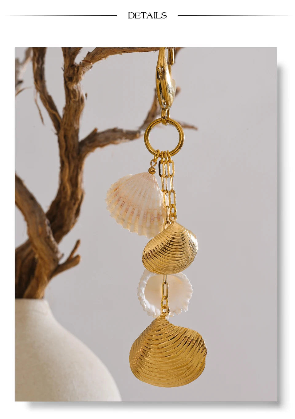 Golden Glow Keychain