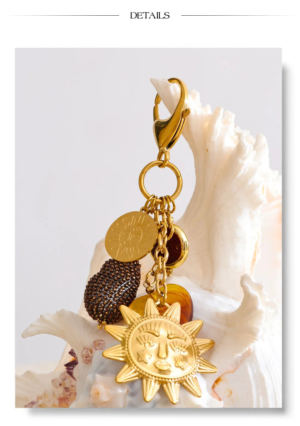 Aura Portrait Keychain