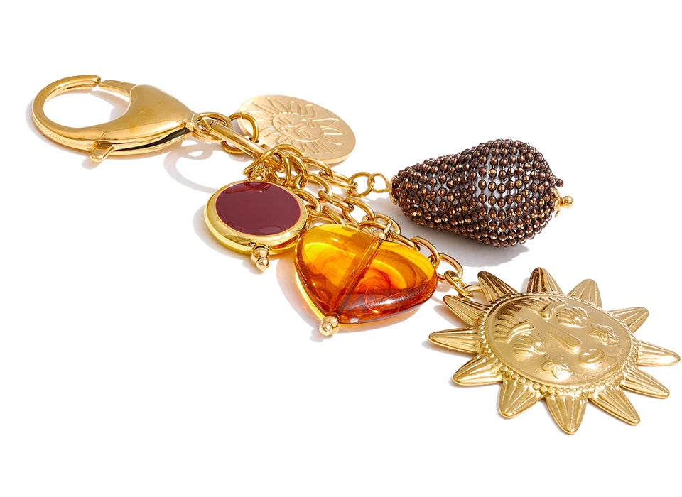 Aura Portrait Keychain