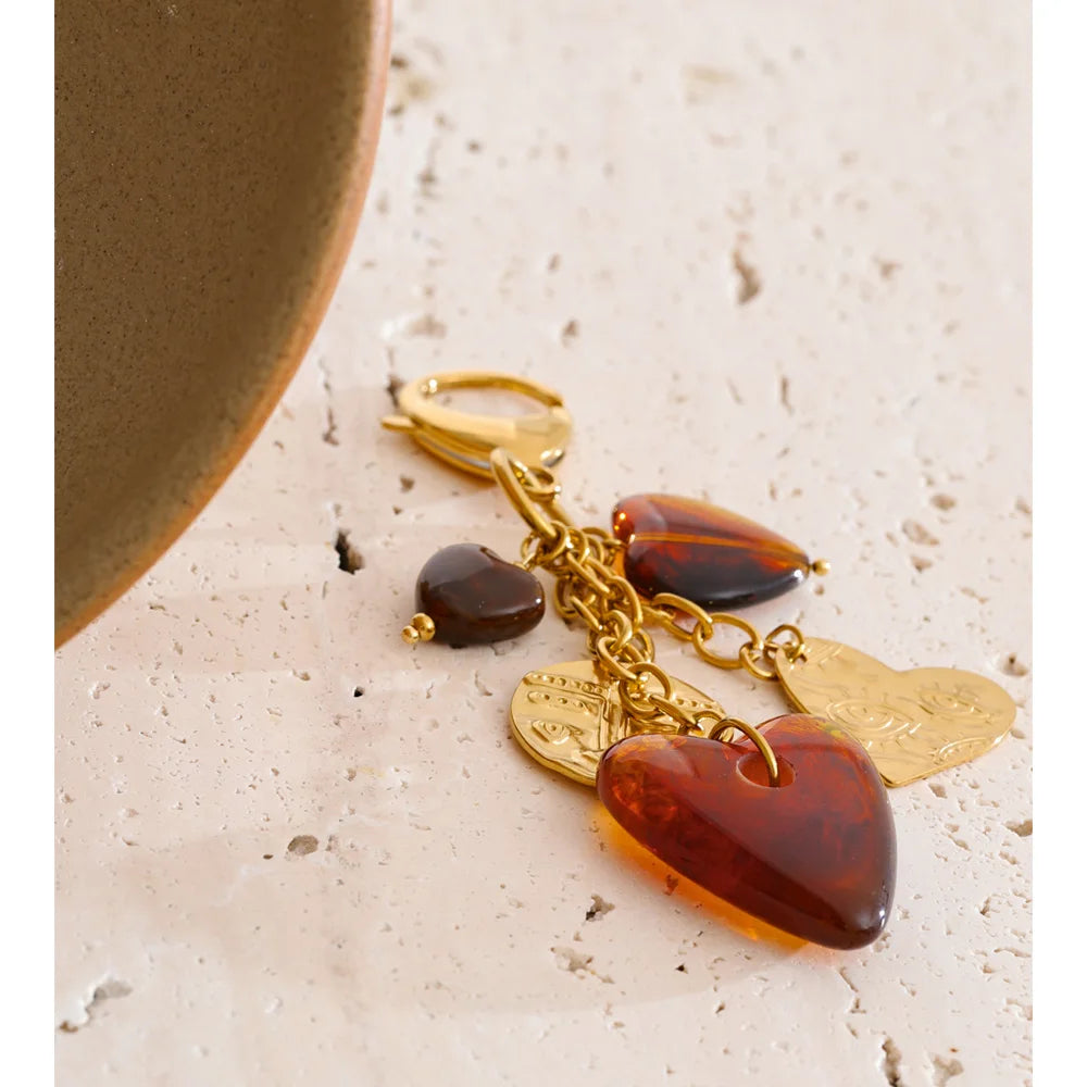 Midnight Spark Keychain