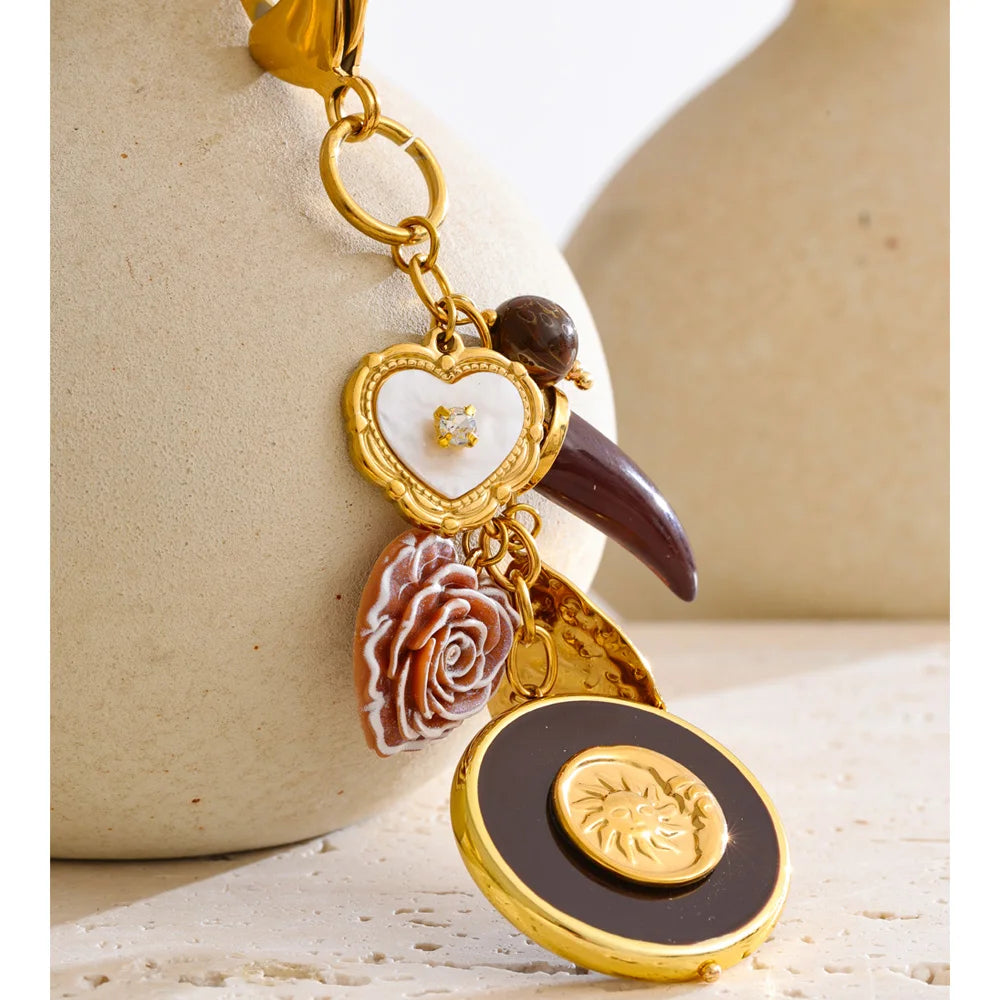 Serenity Charm Keychain