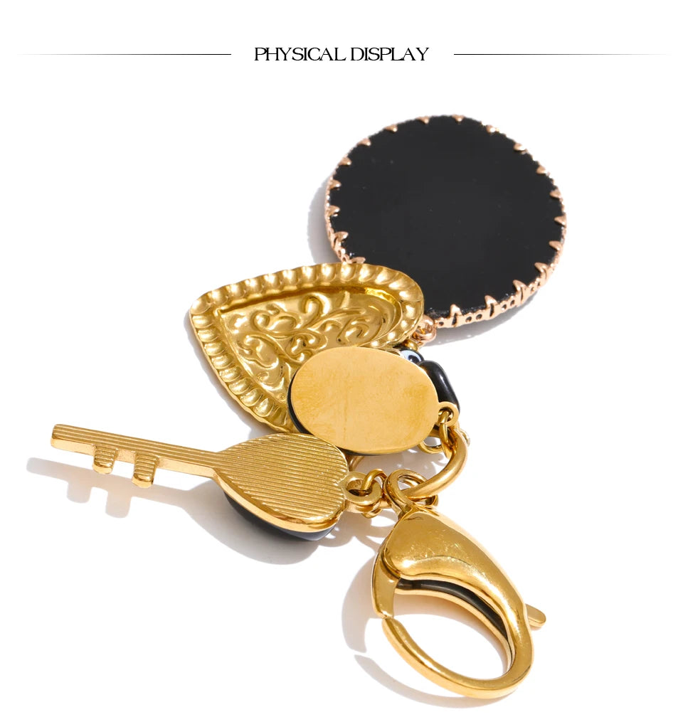 Harmony Heart Keychain