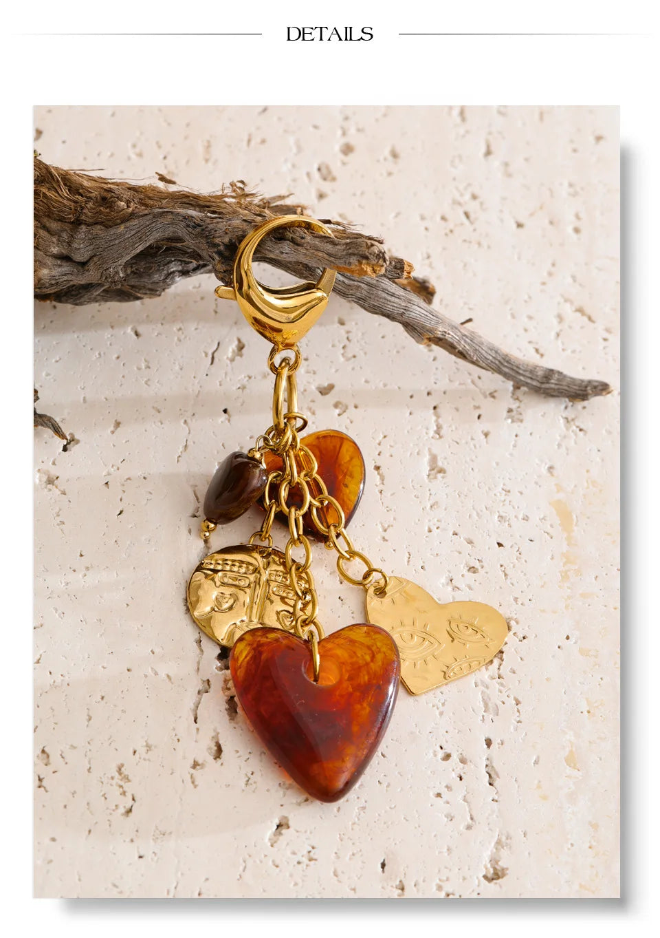 Midnight Spark Keychain