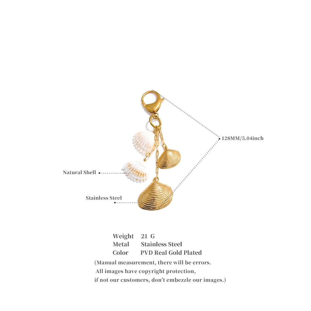 Golden Glow Keychain