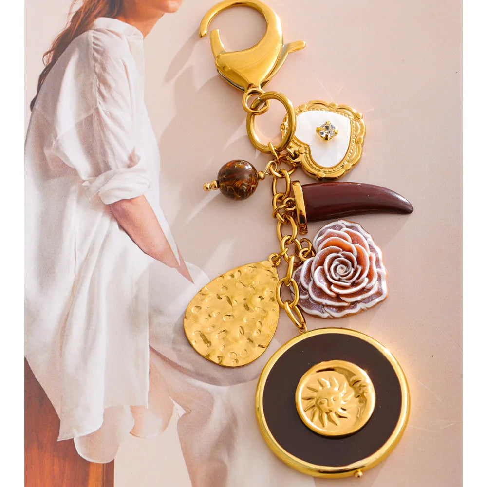 Serenity Charm Keychain