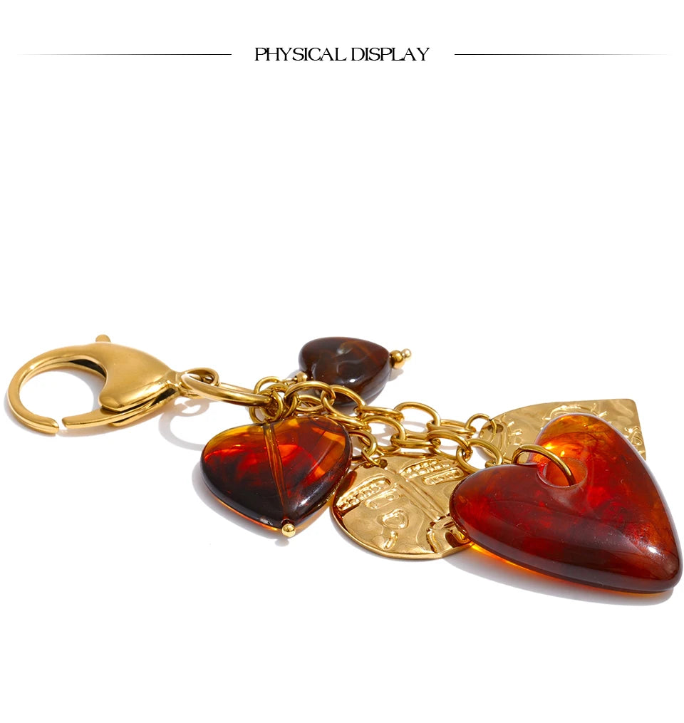 Midnight Spark Keychain