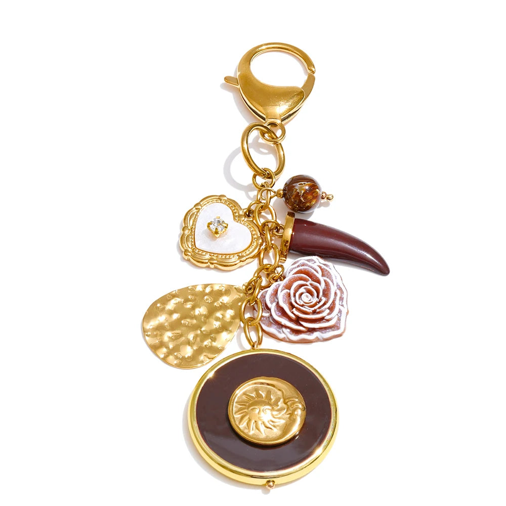 Serenity Charm Keychain