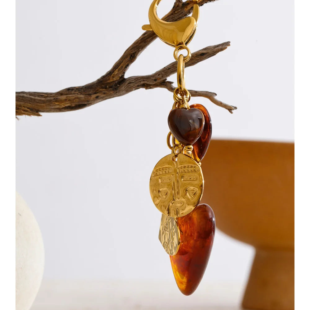 Midnight Spark Keychain