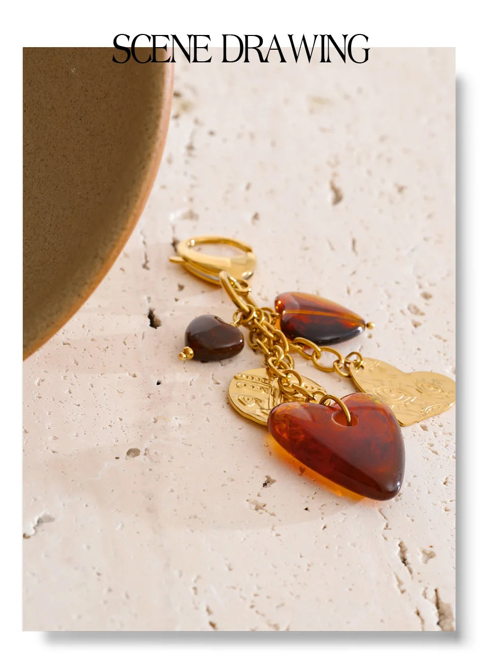 Midnight Spark Keychain