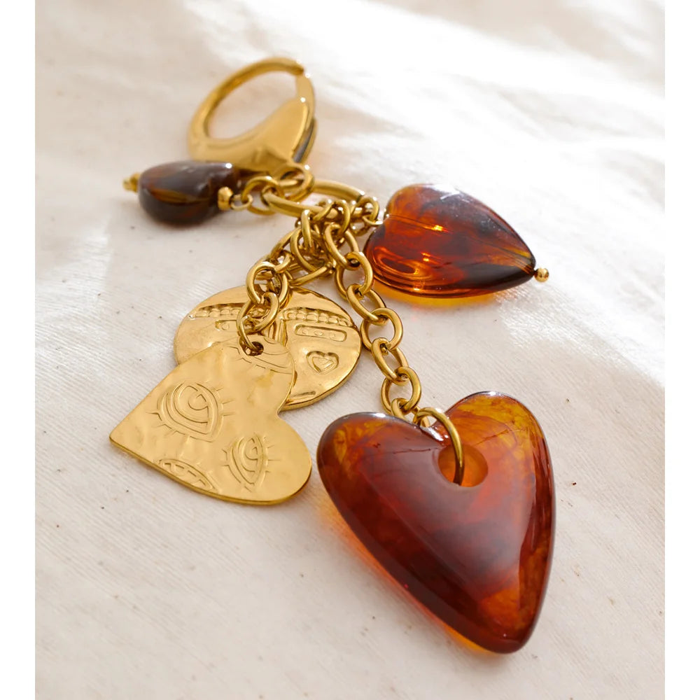 Midnight Spark Keychain