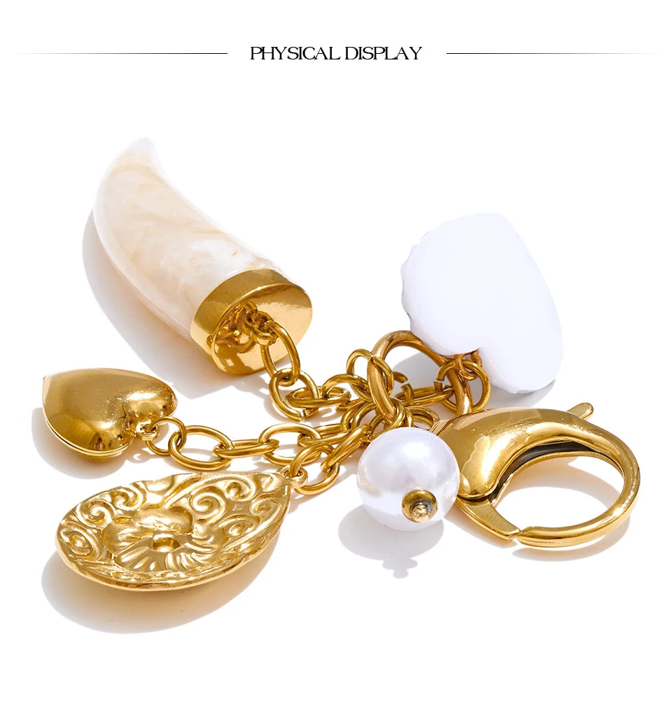 Blossom Heart Keychain