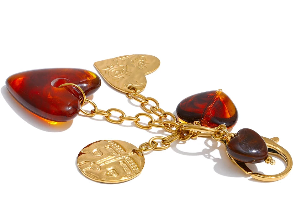 Midnight Spark Keychain