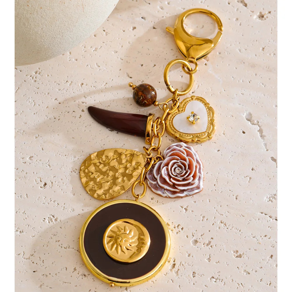 Serenity Charm Keychain