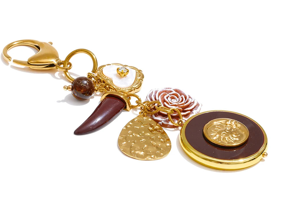 Serenity Charm Keychain